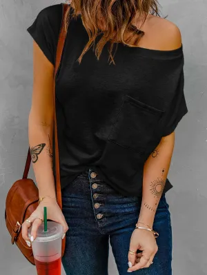 Basic One Shoulder Top
