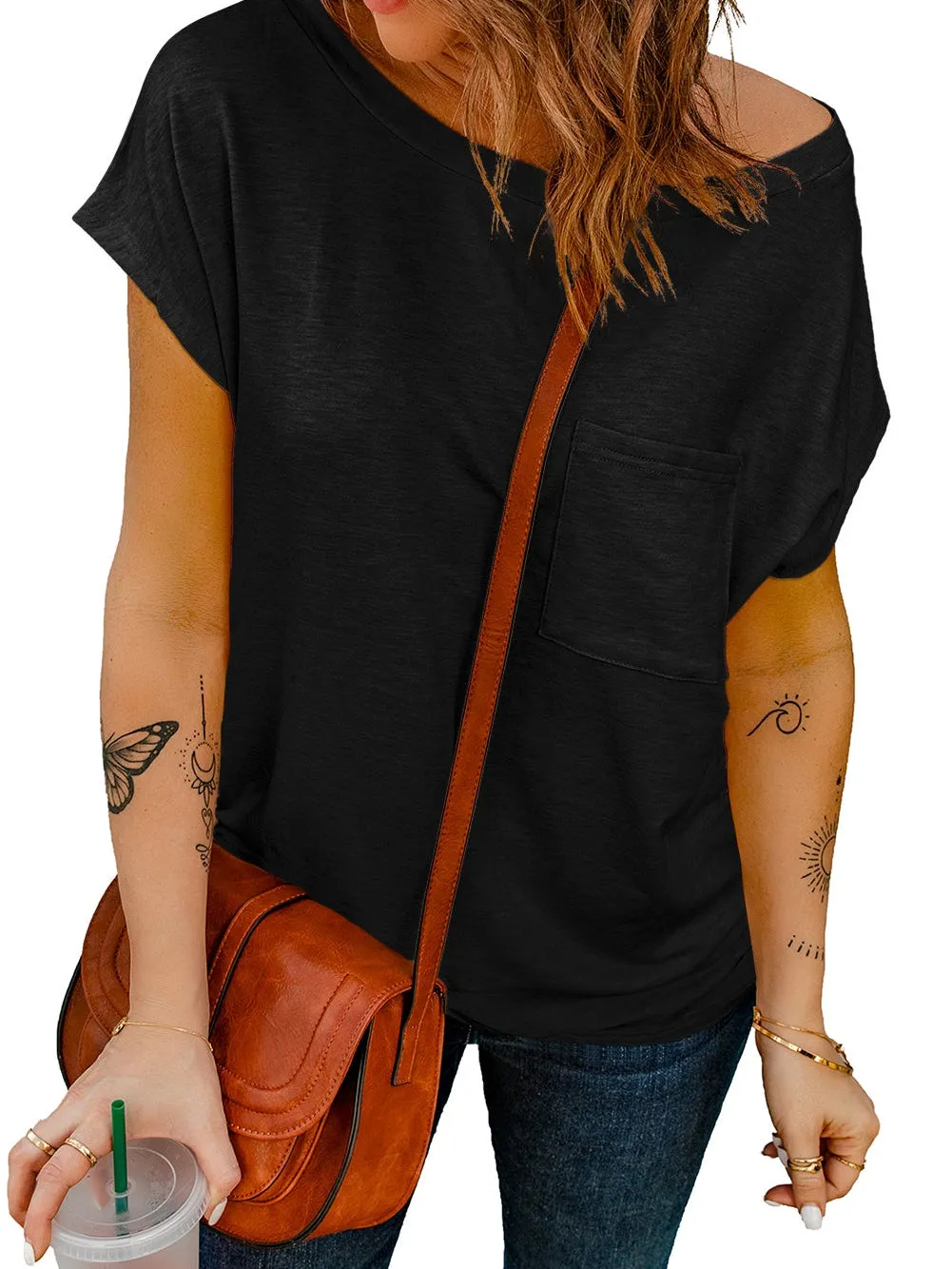 Basic One Shoulder Top