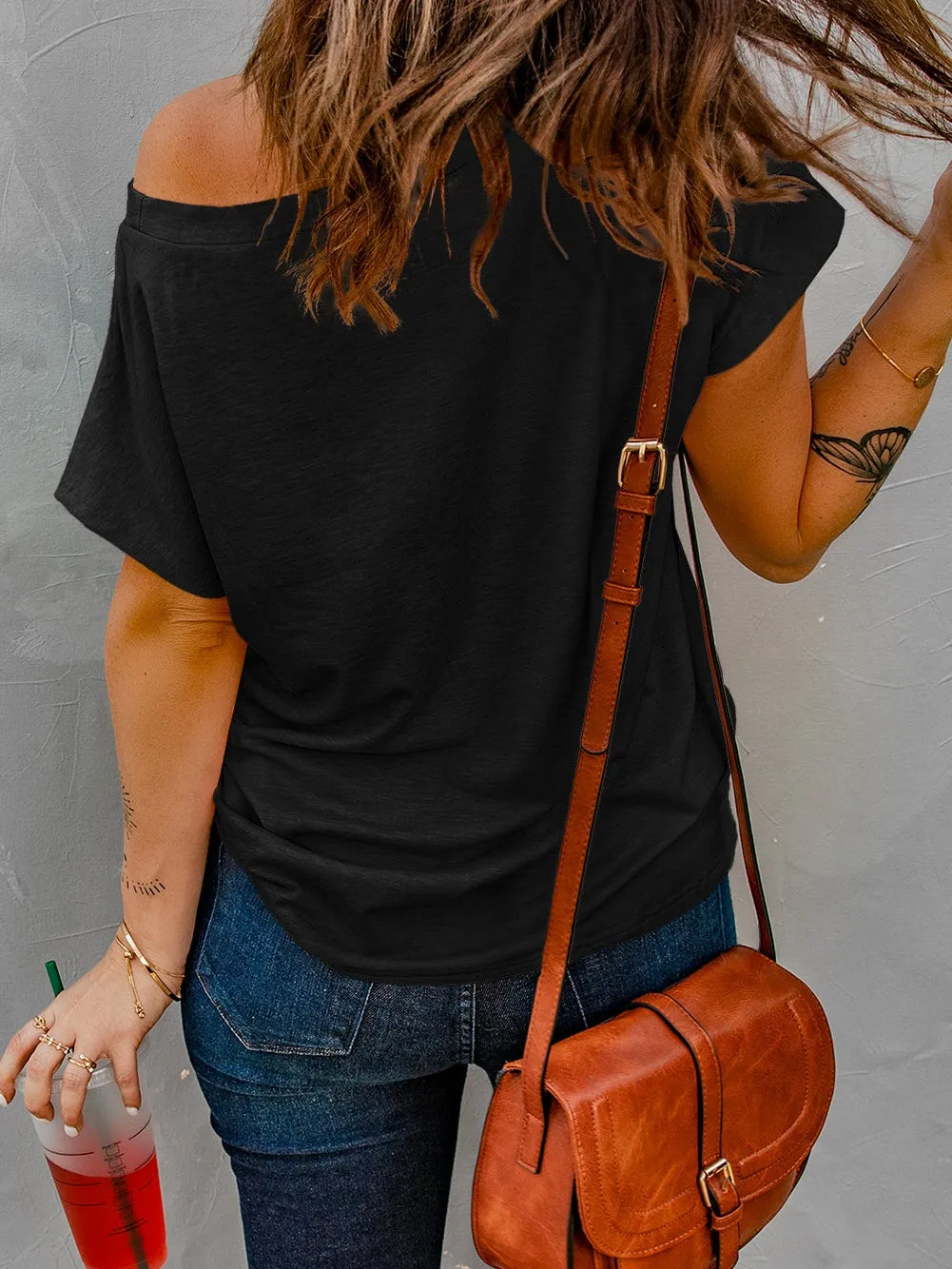 Basic One Shoulder Top