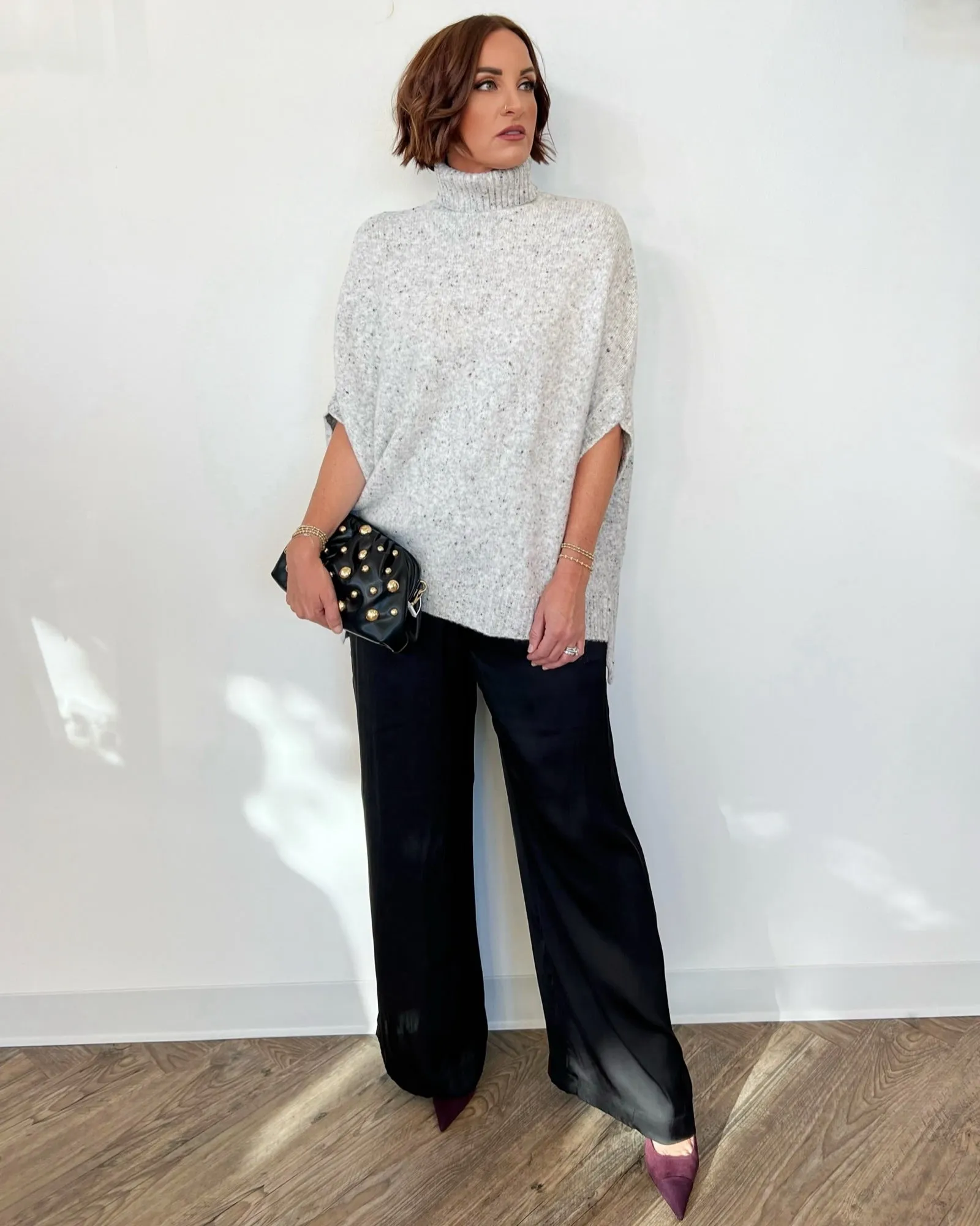 Brynn Oversized Sleeveless Knit Vest