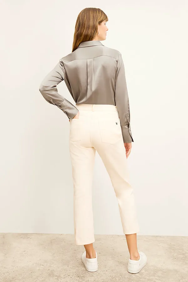 Daria '90s Jean - Eco Better Than Denim :: Bright Ivory