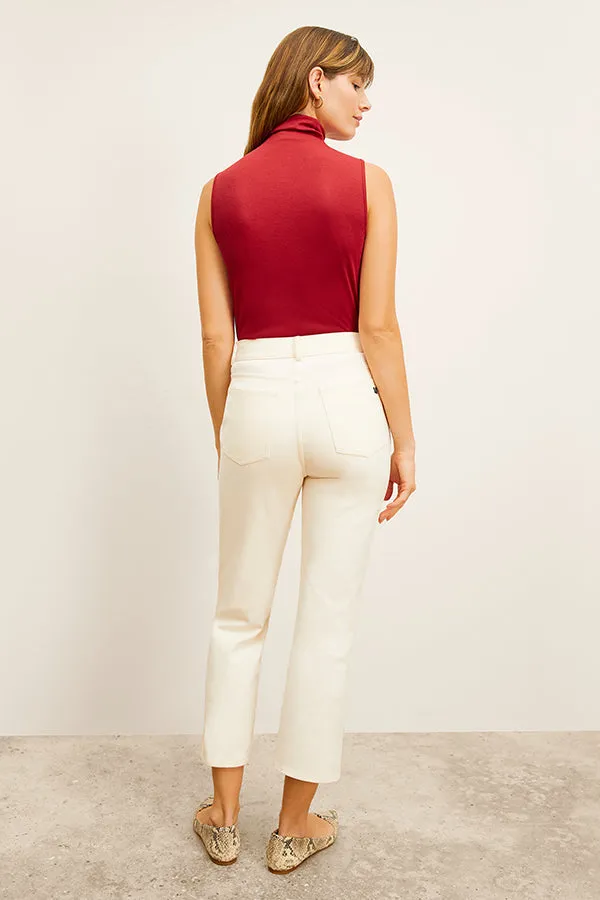 Daria '90s Jean - Eco Better Than Denim :: Bright Ivory