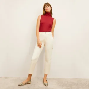 Daria '90s Jean - Eco Better Than Denim :: Bright Ivory