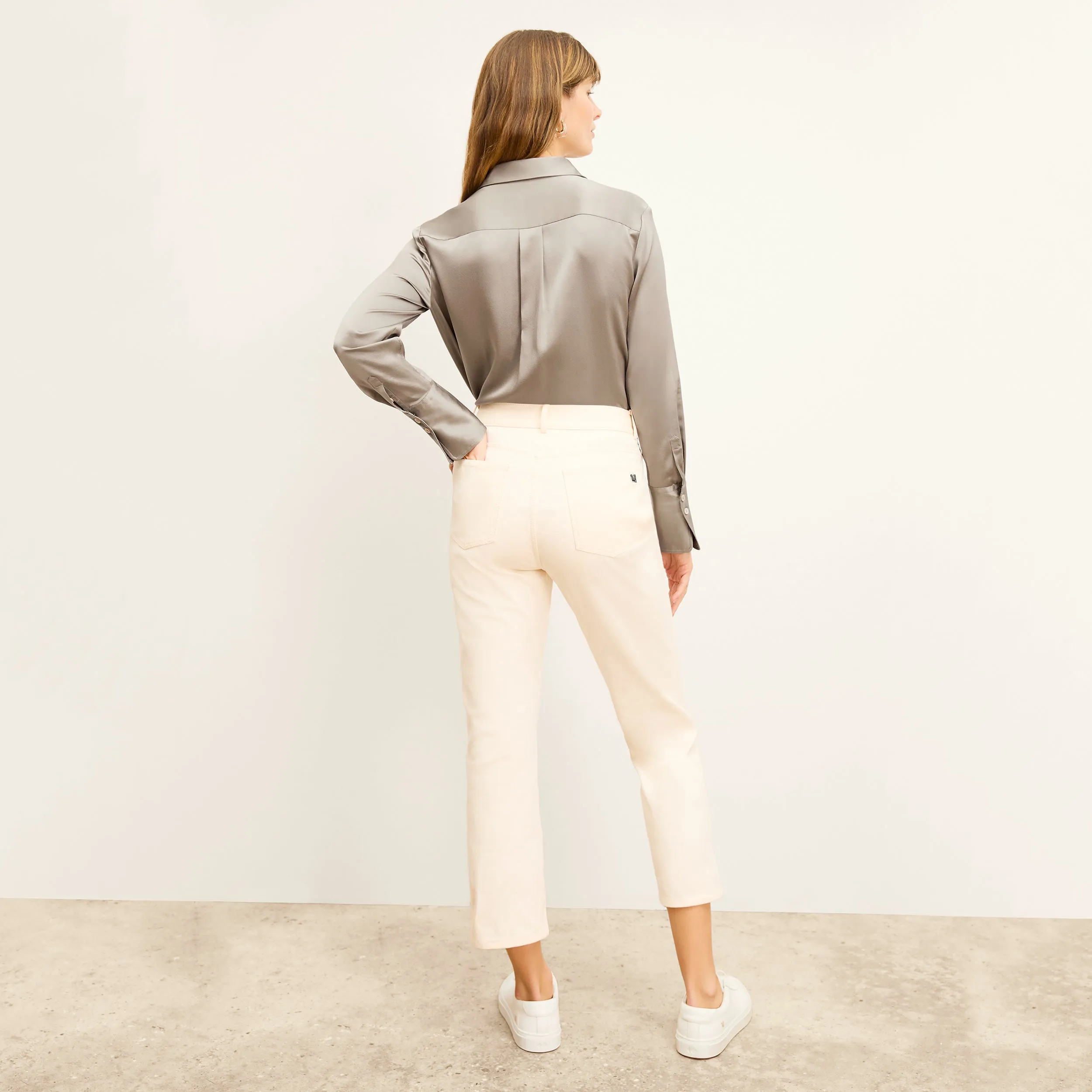 Daria '90s Jean - Eco Better Than Denim :: Bright Ivory