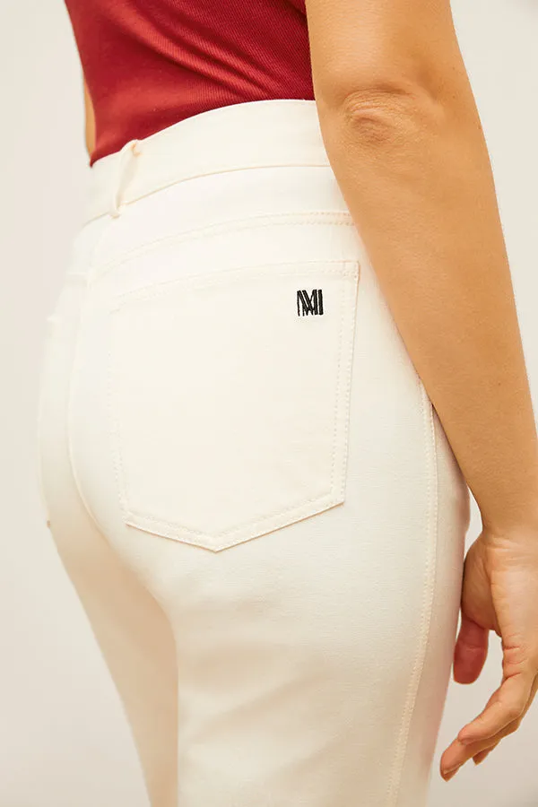 Daria '90s Jean - Eco Better Than Denim :: Bright Ivory