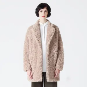 Double Breasted Fluffy Teddy Bear Coat