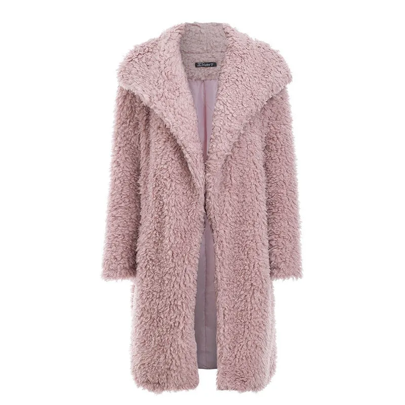 Double Breasted Fur Coat