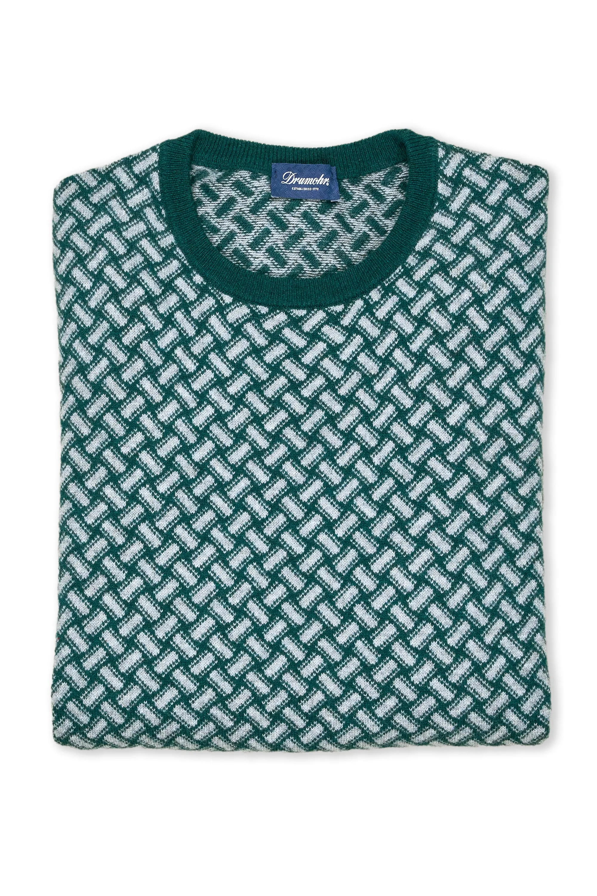 Drumohr Holly Razor Blade LS Cashmere Sweater