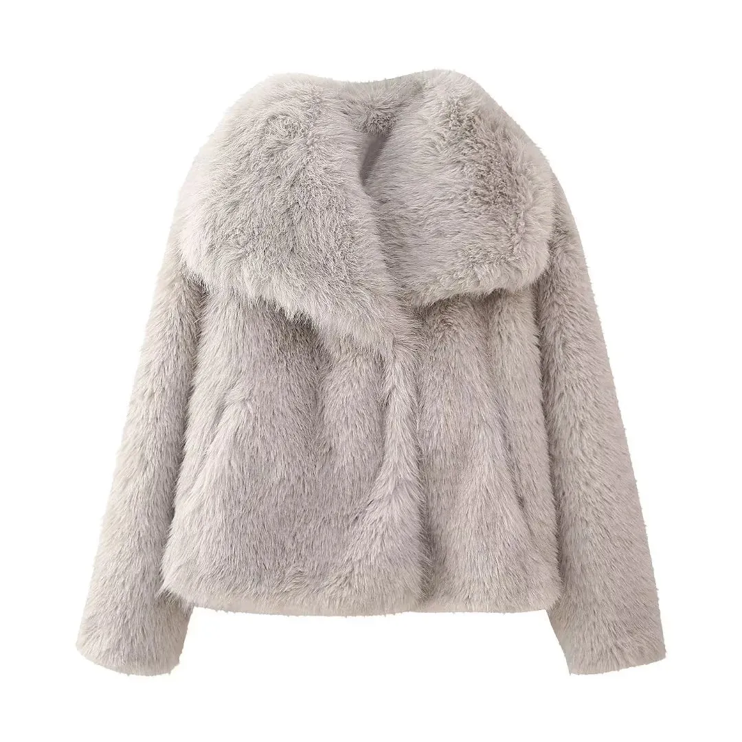 Faux Fur Jacket