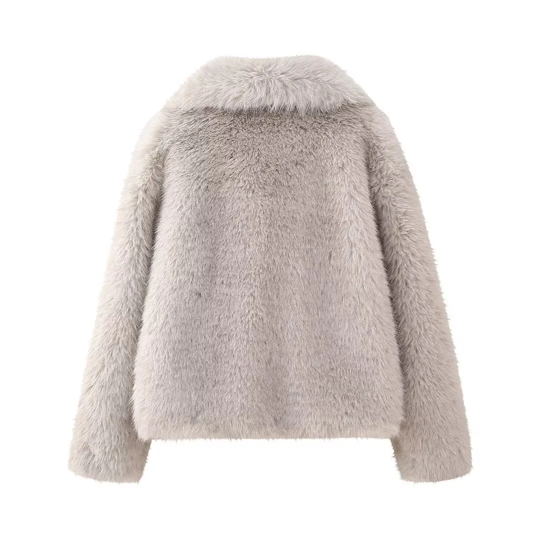 Faux Fur Jacket