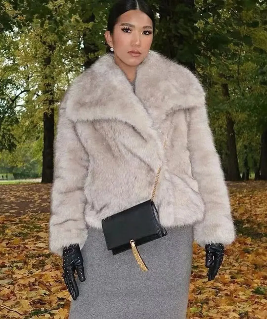 Faux Fur Jacket