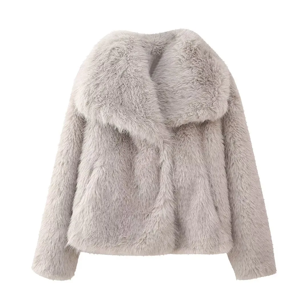 Faux Fur Jacket