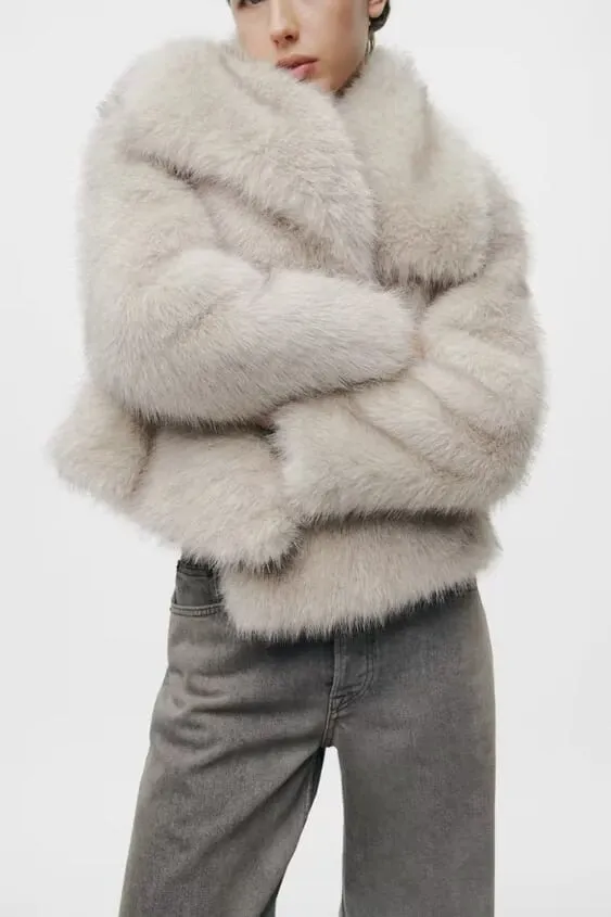 Faux Fur Jacket