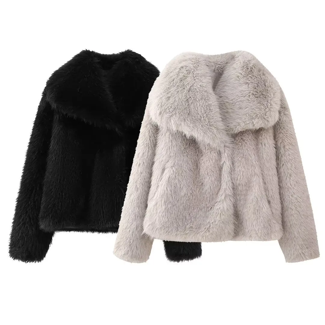 Faux Fur Jacket