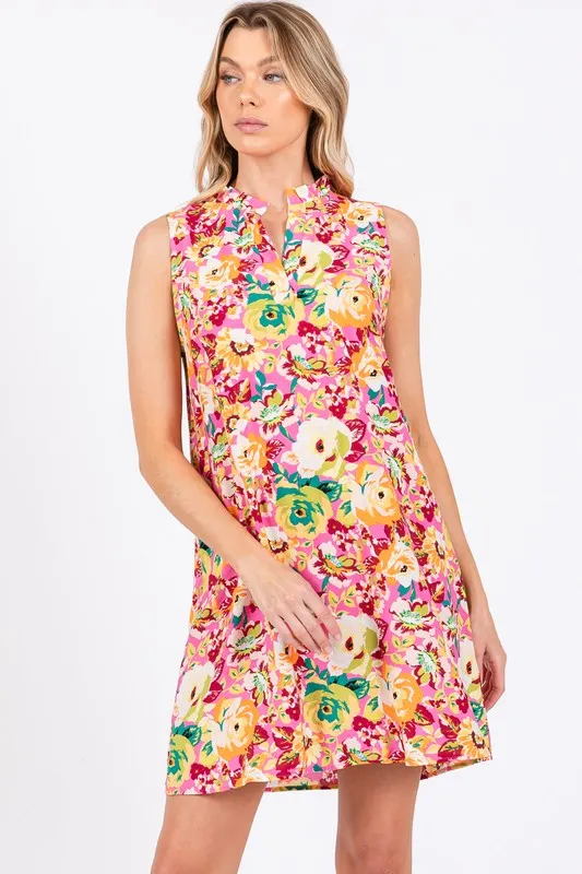 Floral Mini Dress