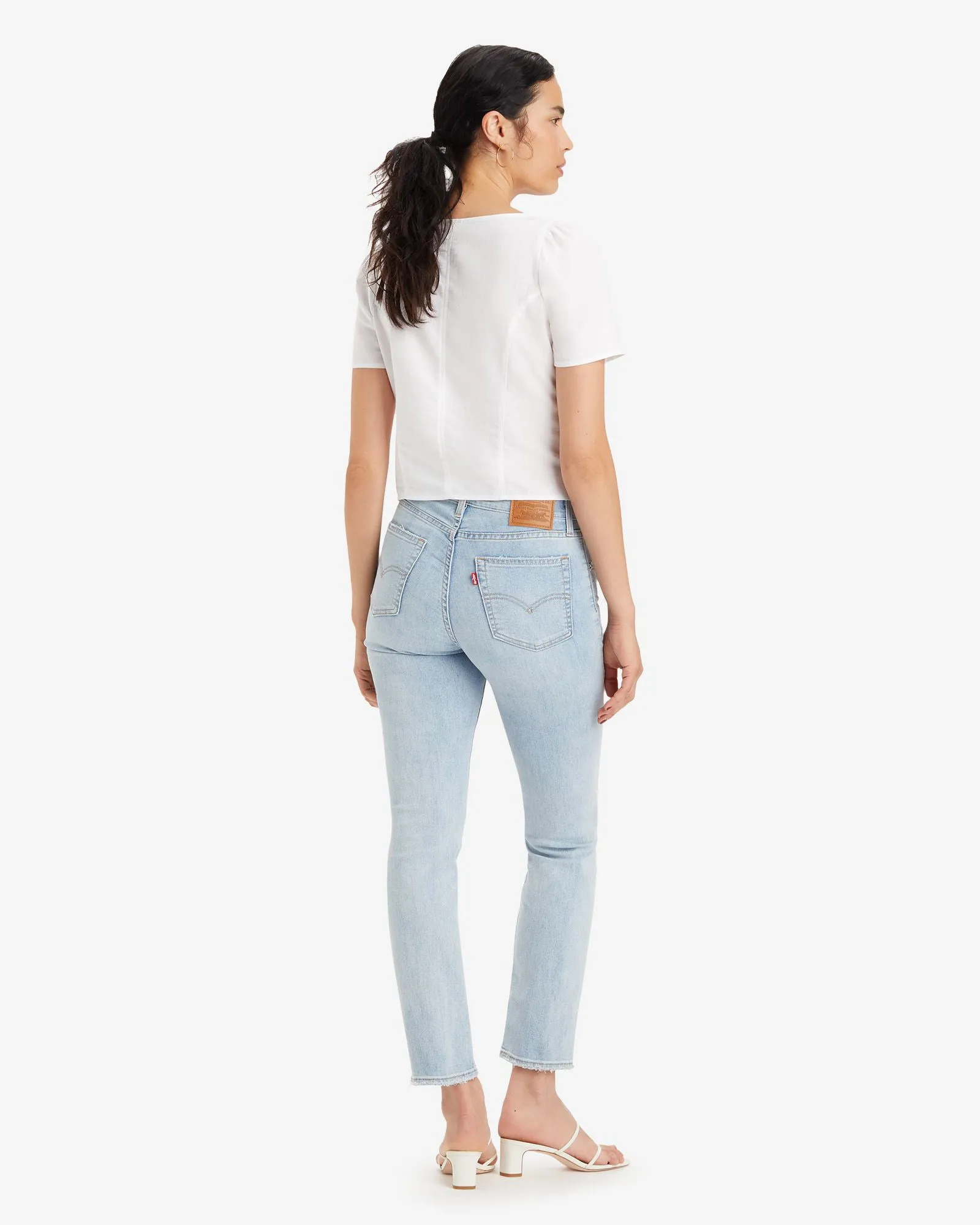 Levi's® Womens 724 Performance Cool High Rise Straight Leg Jeans - Bright In Blue