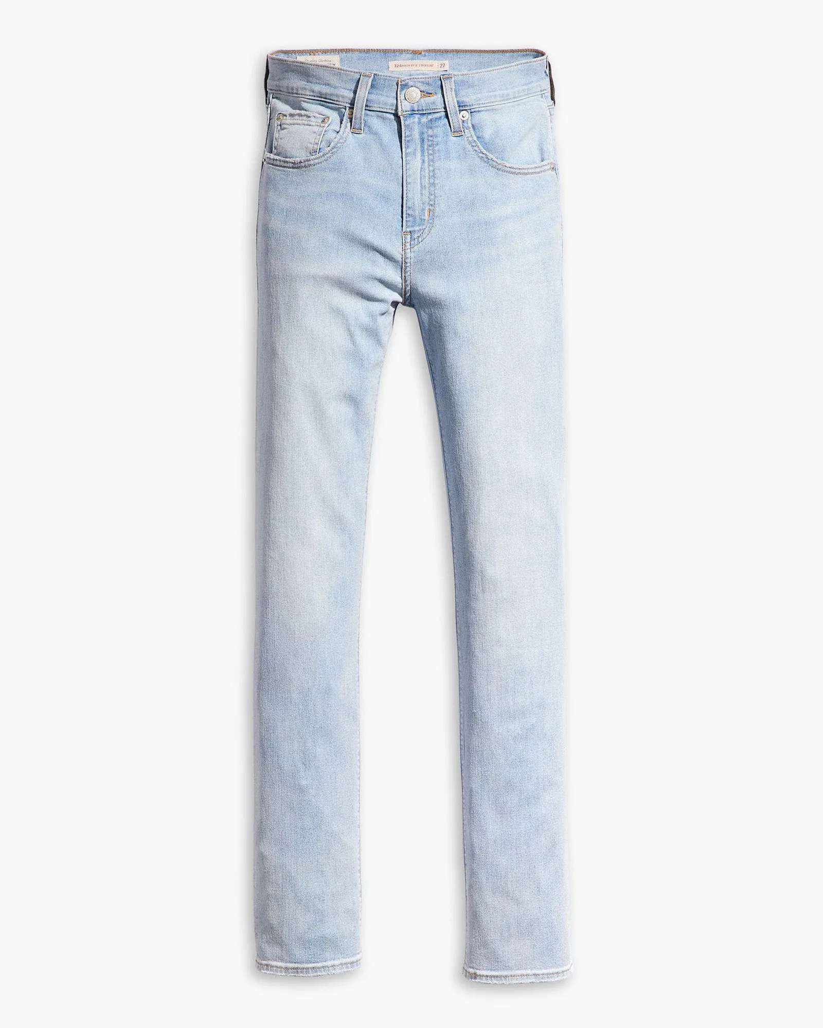 Levi's® Womens 724 Performance Cool High Rise Straight Leg Jeans - Bright In Blue