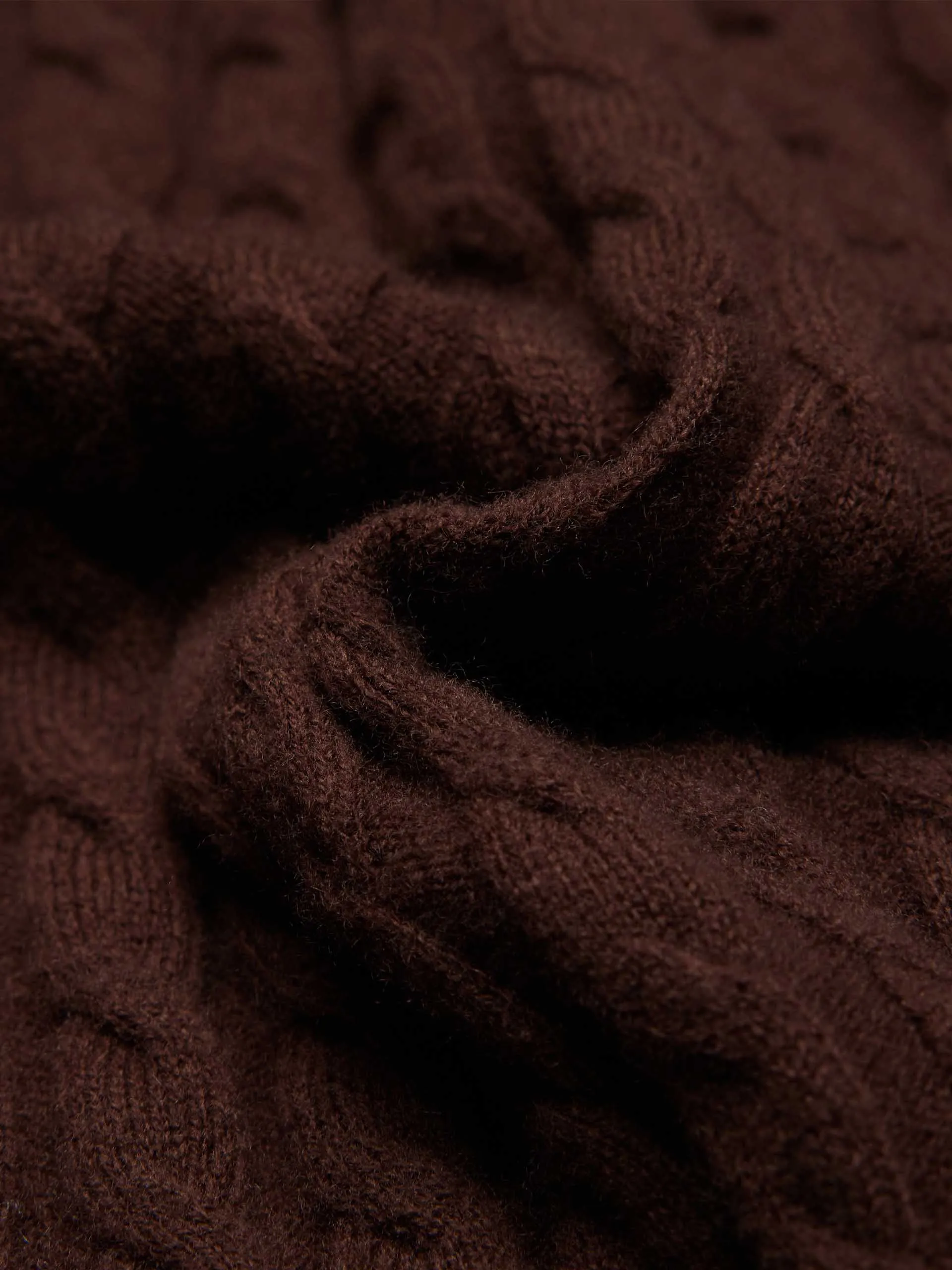 Loose Cable Knit Sweater