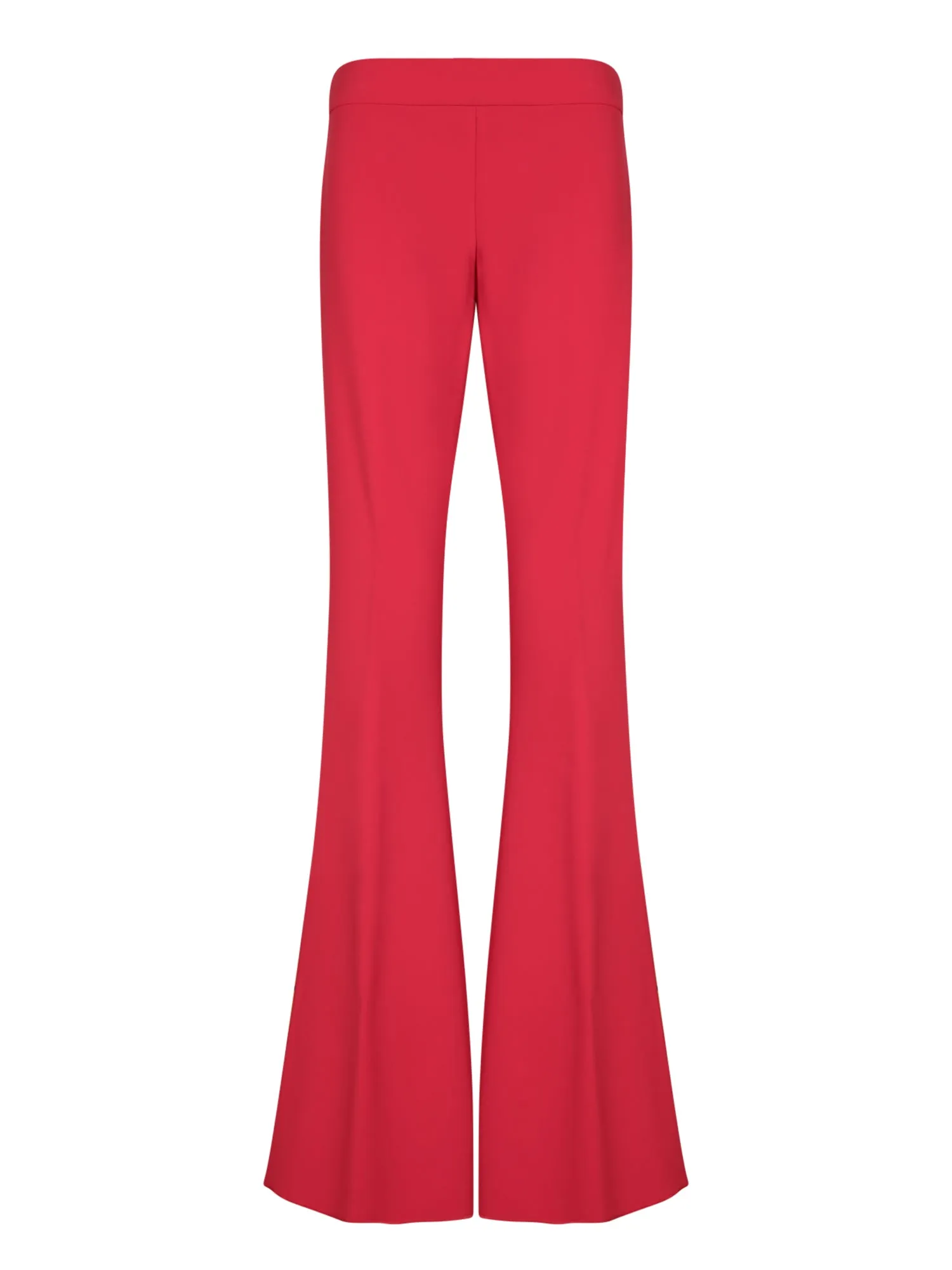Red Cady Flare Pants