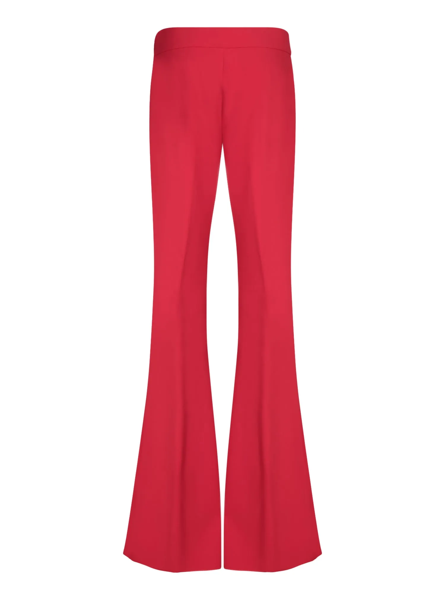 Red Cady Flare Pants