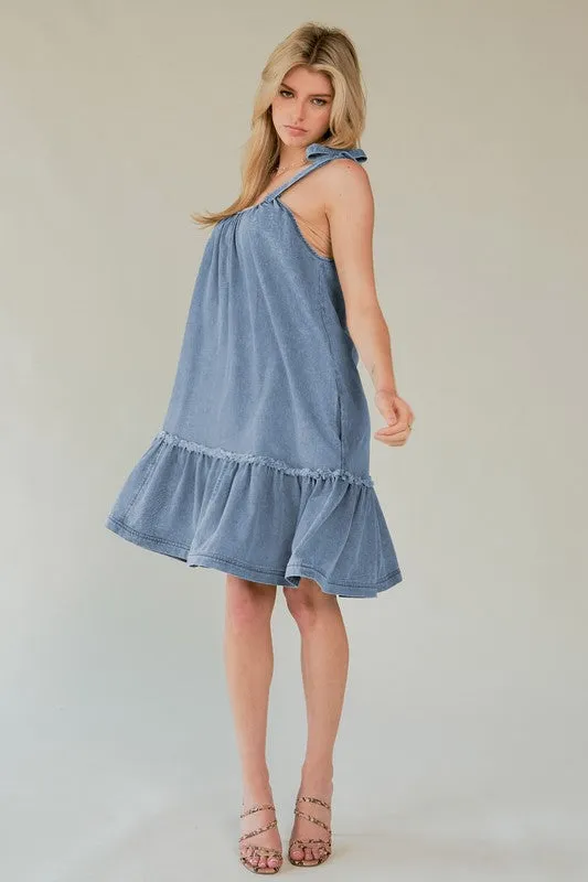 Tie Shoulder Cami Sundress