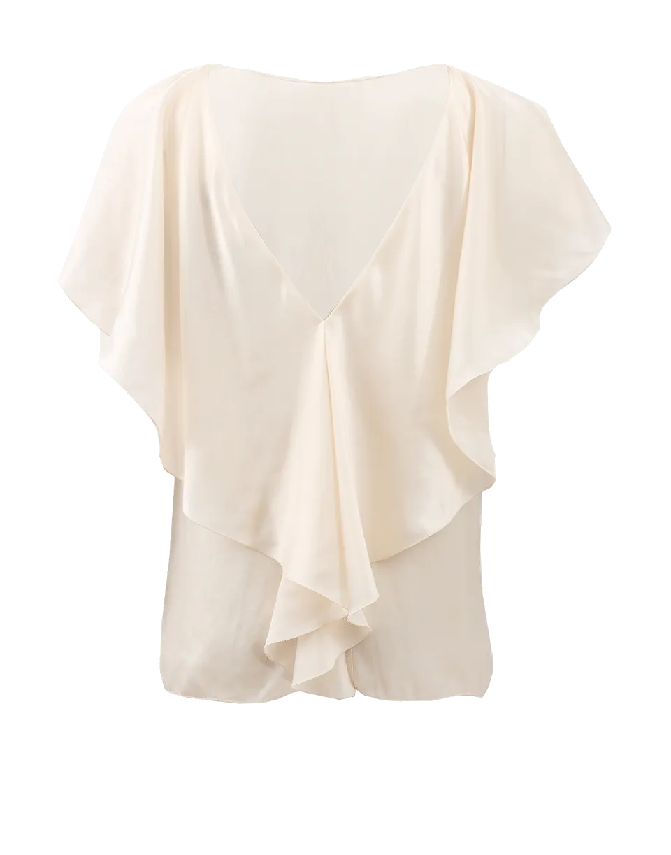 V-Back Blouse
