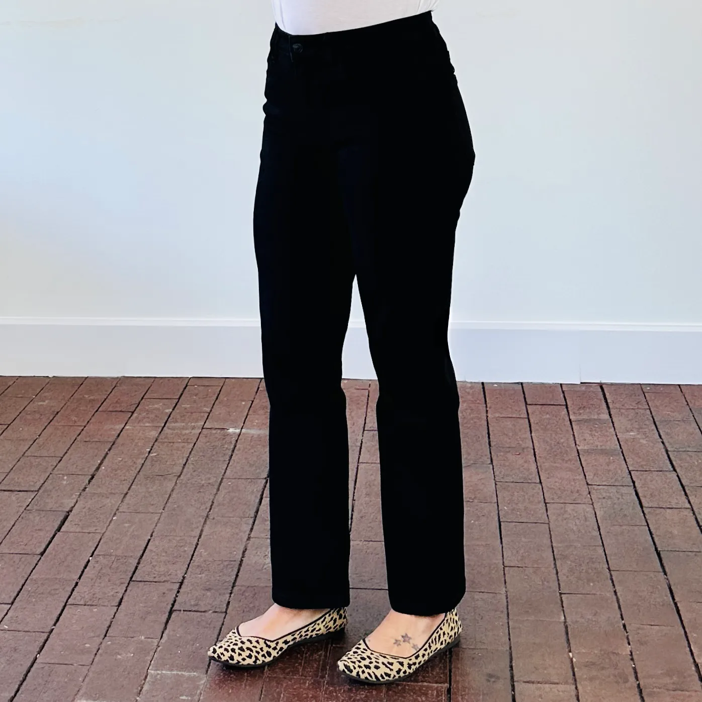 Vervet Catchy High Rise Ankle Straight