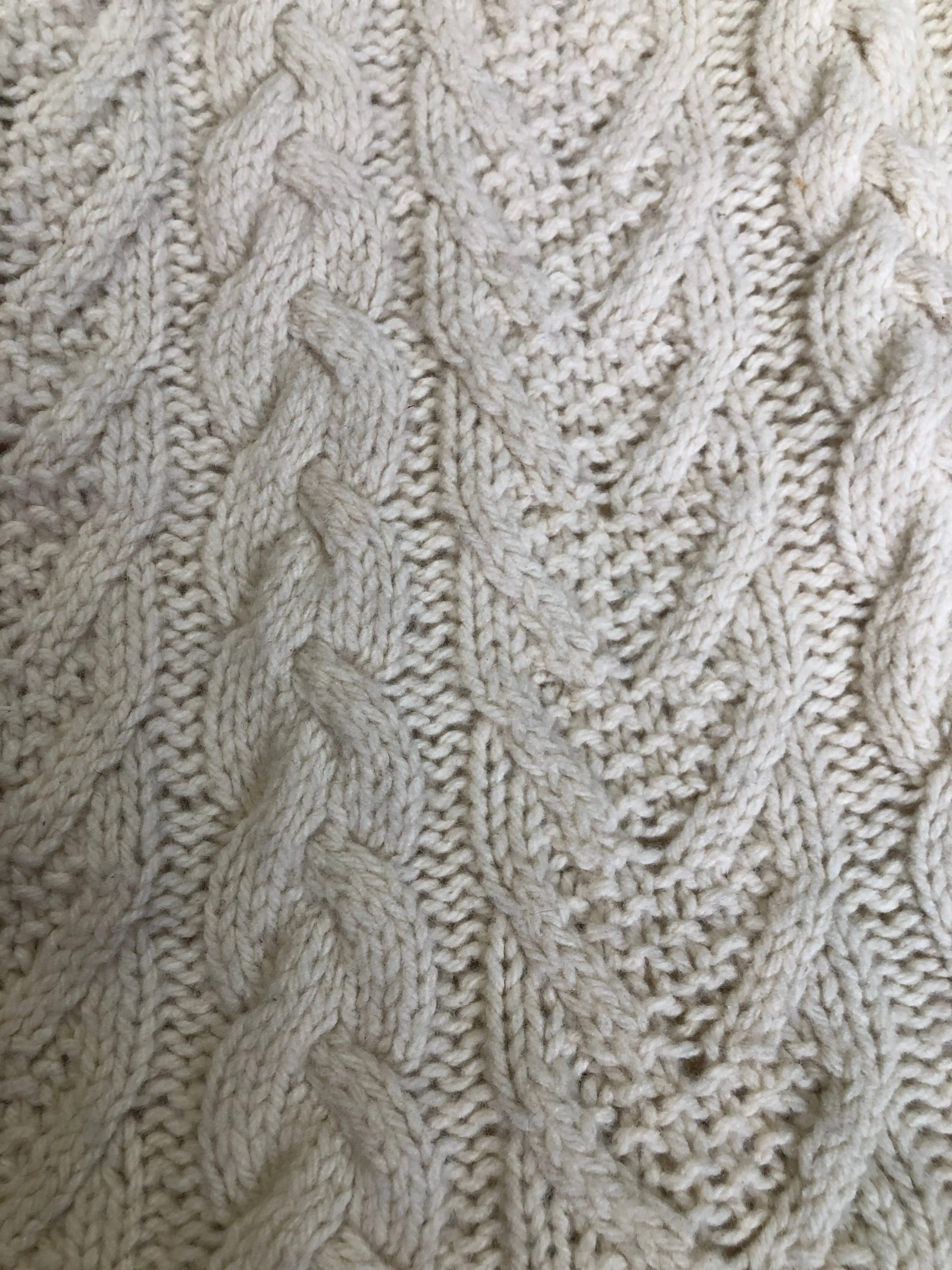 Vintage Dino Pisani Cream Wool Jumper, SOLD